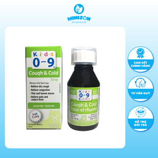 Siro ho và cảm cúm Kids Relief Cough Cold 0-9 dung tích 100ml
