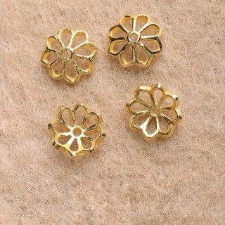 [S925] Set 2 Charm bạc ốp hoa cánh nhỏ 6-8mm - MH019 MOCHUONG JEWELRY