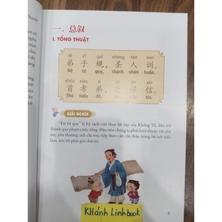 Sách - Đệ tử quy - phép tắc người con ( bản màu )
