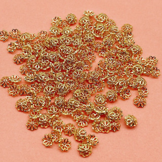 [S925] Set 2 Charm bạc ốp hoa cánh nhỏ 6-8mm - MH019 MOCHUONG JEWELRY