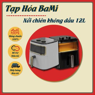 Nồi chiên không dầu 12L Kaisa Villa dung tích siêu lớn - Tạp Hóa BaMi