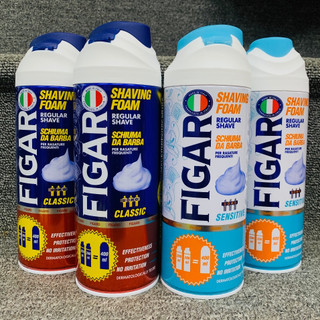 Bọt cạo râu figaro mentolo 400ml/ 100ml