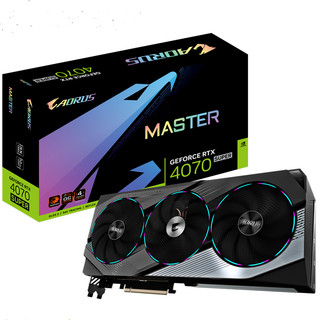 Vga gigabyte aorus geforce rtx 4070 super master 12g oc gddr6x