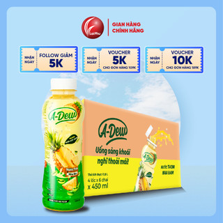 Nước Thơm Nha Đam A-Dew Chai 450ml - Thùng 24 Chai