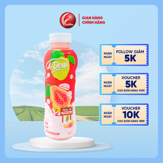 Nước Ổi Thạch Dừa A Dew 450ml - Lốc 6 Chai