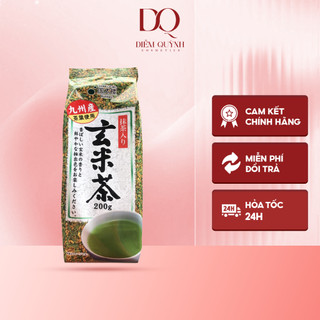 Trà Xanh Gạo Lứt Rang Nhật Bản Kunitaro Gói 200g
