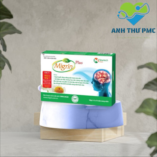 Giảm Đau Nửa Đầu, Hoạt Huyết Dưỡng Não Migrin Plus Hộp 20 Viên - Hộp 60 Viên  -  PMC