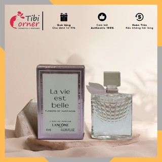 Nước hoa nữ lancome la vie est belle flowers of happiness 4ml l nước hoa nữ mini size chính hãng