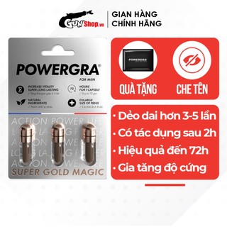 Viên uống phục hồi và hỗ trợ nam giới Powergra For Men Rino vỉ 3 viên | GUNSHOP VIỆT NAM