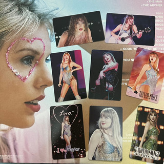Set 4 card bo góc Taylor Swift bất kỳ