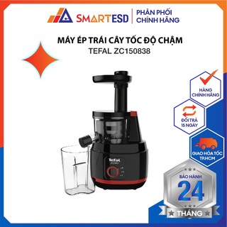 Máy ép trái cây tốc độ chậm tefal zc150838 - công suất 150w - hàng chính hãng