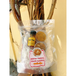  Combo bánh tráng phơi sương muối sặc - me - bơ béo - Nguyệt Như 