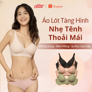 Áo ngực nữ không gọng không viền chất liệu su đúc cao cấp đệm mỏng 1cm Venus Charm 0813