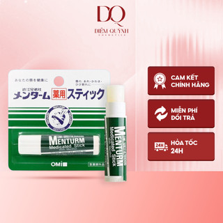 Son dưỡng môi Omi Menturm Nhật Bản