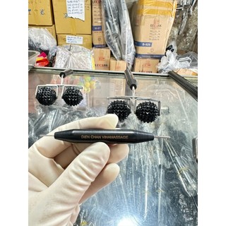 Cây xăm mứt gừng , cây giọt sương, cây giọt mưa , dò huyệt 2 đầu, dò 3 chấu diện chẩn