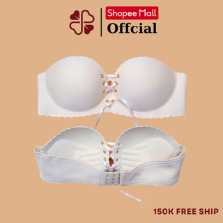 Áo Ngực Không Dây ELSA BRA Nâng Ngực Dây Rút Tạo Khe Chống Tụt Cúp Ôm Nửa Ngực - 335