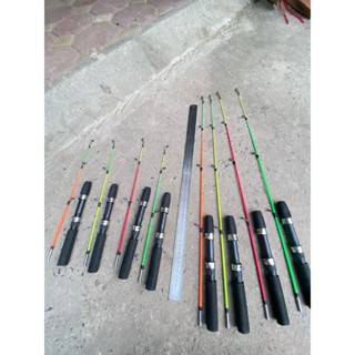 Cần câu lure Cắm Gốc đọt đặt 1ly2 dài 60cm - 90cm tải tĩnh 1kg sale giá rẻ - Cần câu máy Mini giá rẻ