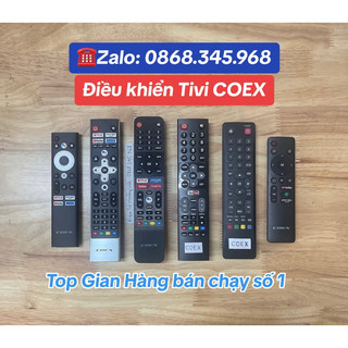 Điều khiển Tivi COEX hàng cao cấp tặng kèm pin