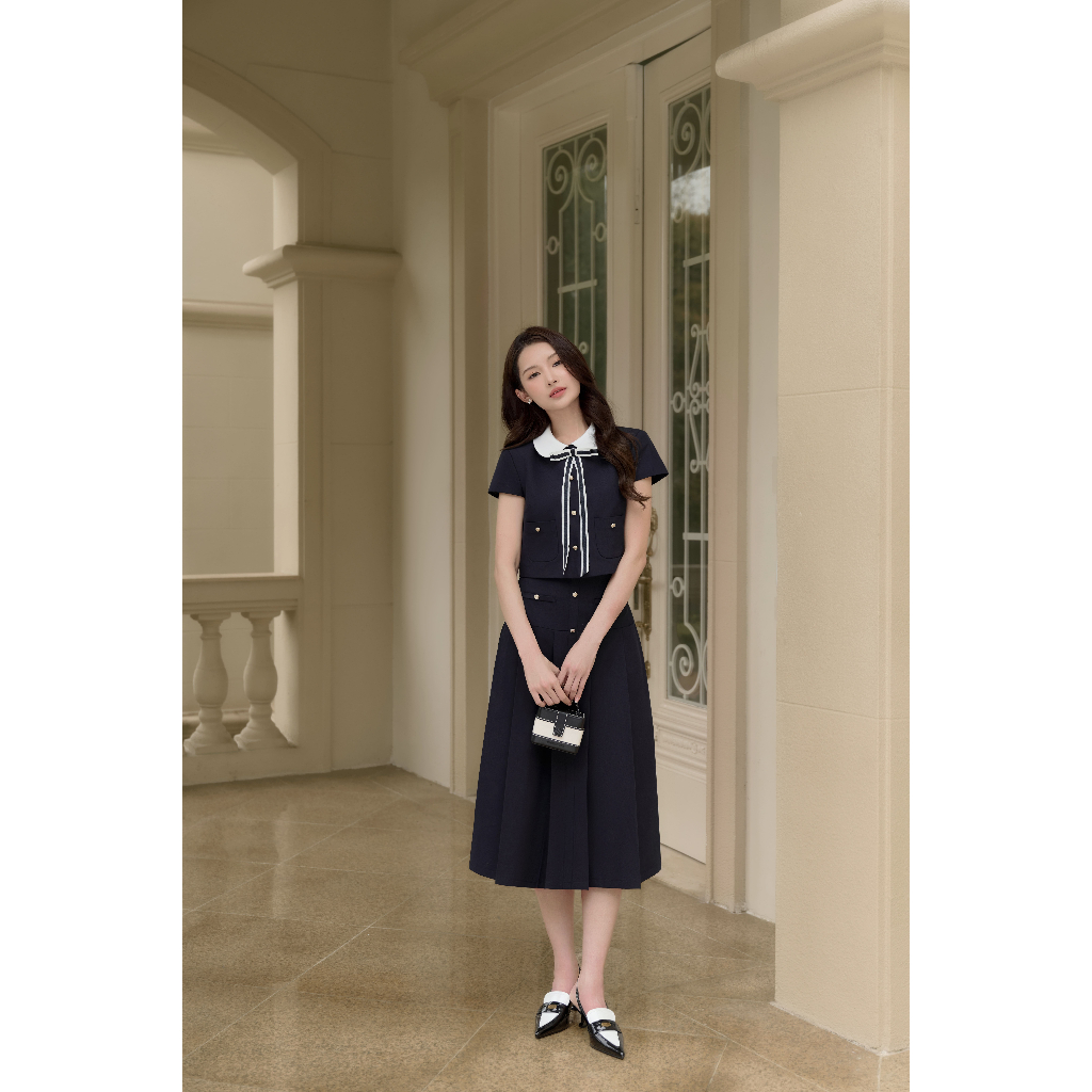 JOIE DES ROSES - Set áo và chân váy midi Lana Set | BigBuy360 - bigbuy360.vn