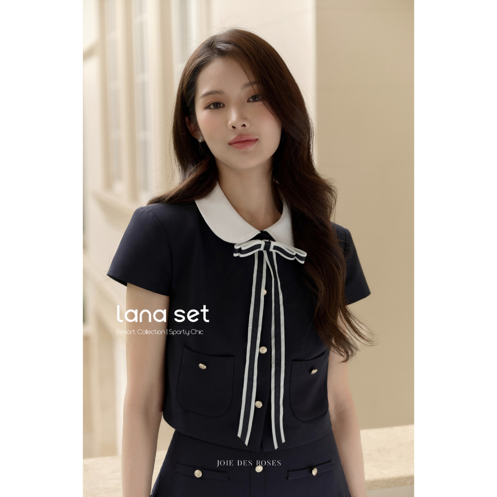 JOIE DES ROSES - Set áo và chân váy midi Lana Set | BigBuy360 - bigbuy360.vn