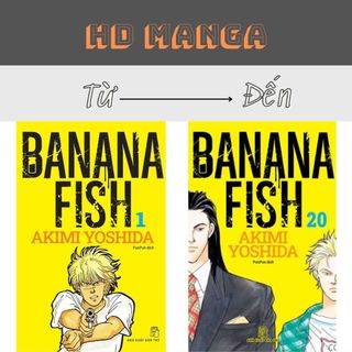 Truyện tranh - banana fish - tặng kèm postcard - trọn bộ 20 tập - nxb trẻ