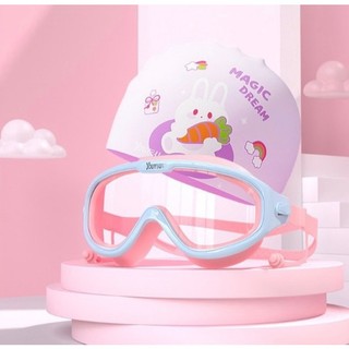 Kính bơi cho bé từ 3-14 tuổi YUKE Kính bơi kín nước chính hãng chống đọng sương - Yuripromax