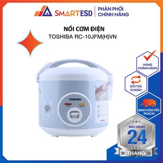 Nồi cơm điện toshiba rc-10jfmvn 1l / rc-18jfmvn 1.8l - lòng nồi chống dính - hàng chính