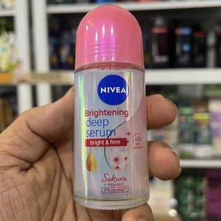 Lăn serum ngăn mùi NIVEA trắng mịn hương hoa Sakura (50ml)
