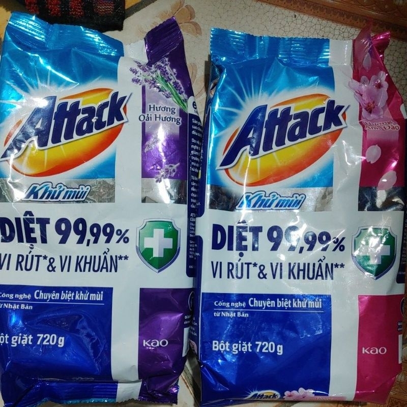 bột giặt ATTACK 720G