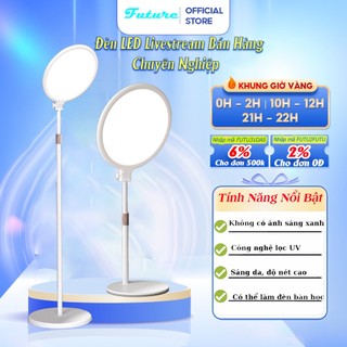 Đèn led livestream bán hàng, spa , live led làm đẹp siêu sáng xoay 180 độ