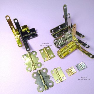 Bản lề mini kèm vít dùng để chế DIY