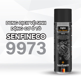 Chai Dung Dịch Vệ Sinh Khoang Máy Động Cơ Senfineco 9973 Engine Foam Degreaser 500ml Dạng Bọt Cực Kỳ Hiệu Quả