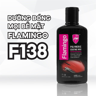 Dung Dịch Dưỡng Bóng Mọi Bề Mặt Flamingo F138 Polymeric Coating Wax Dung Tích 300ML