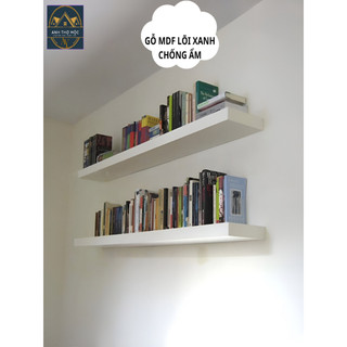 Kệ gỗ treo tường để đồ rộng 1m x sâu 15cm (nhiều màu)