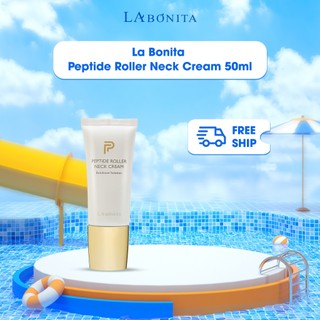 Kem dưỡng da giảm nếp nhăn vùng cổ - La Bonita Peptide Roller Neck Cream 50ml