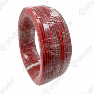 Cuộn 100m Dây Điện Đôi AWG Đỏ Đen Lõi 0.2mm