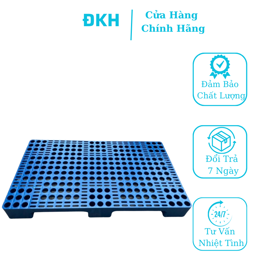 Pallet (miếng) nhựa kê đồ, lót sàn 60x100