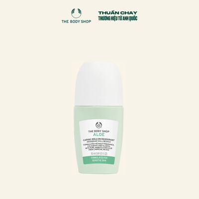Lăn Khử Mùi Aloe Caring Roll on Deodorant 50ml The Body Shop