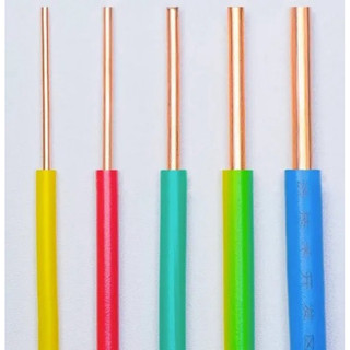  dây đồng cứng 1 sợi-100 Mét Dây Điện Đơn  1x0.75 1x1.0 1x1.5 Dây lõi đồng xịn 