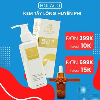 Kem Tẩy Lông Huyền Phi Tẩy Lông Chân Tay Nách Bikini 120ml Tặng Kèm Serum Triệt Lông 20ml