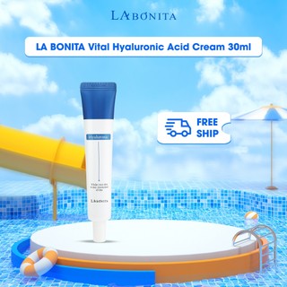 Kem HA dưỡng ẩm sáng da & tăng độ đàn hồi - LA BONITA Vital Hyaluronic Acid Cream 30ml