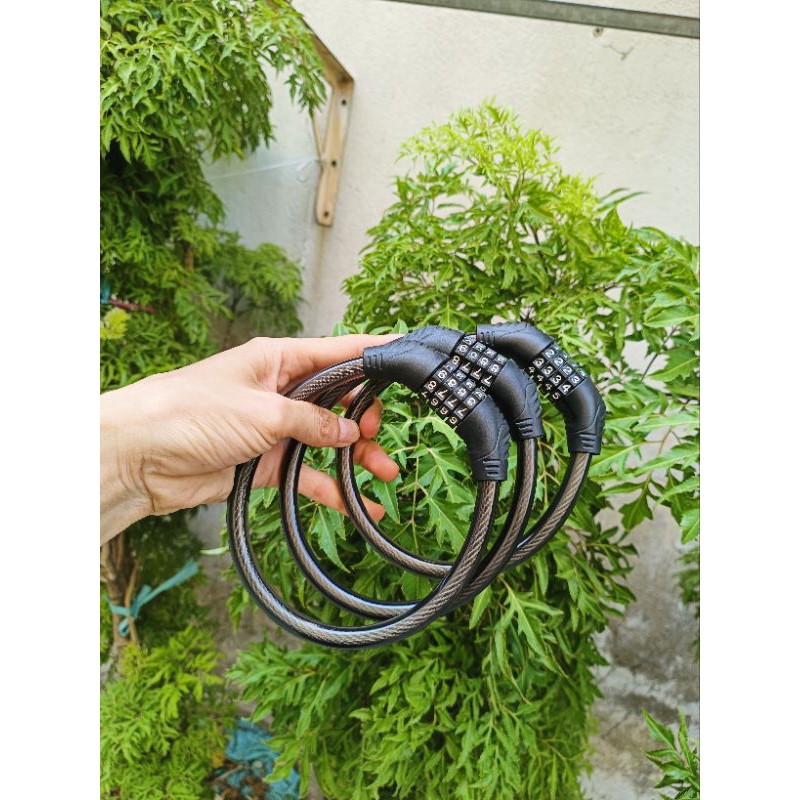 combo 3 ổ khoá số dây dài 40cm