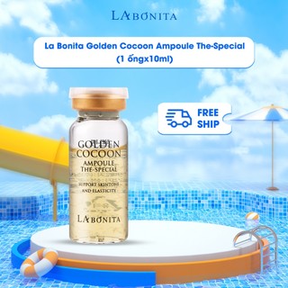 1 ống Tinh Chất Kén Tằm Vàng La Bonita Golden Cocoon Ampoule The-Special (1 ốngx10ml)