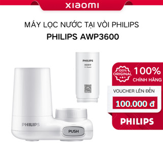 Máy lọc nước tại vòi Philips AWP3600 (1 lõi lọc x-guard trong thân máy) loại bỏ tới 99,99% vi khuẩn - Mi Smart Life