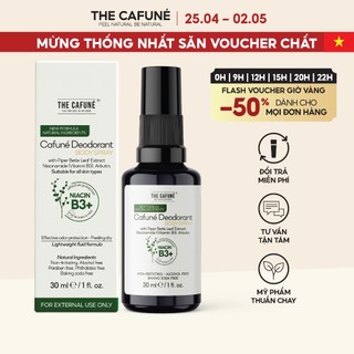 Xịt Khử Mùi The Cafuné Body Spray Khử Mùi Cơ thể 30ml