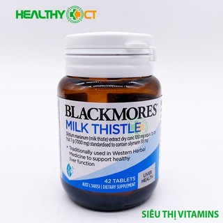 Viên Uống Bổ Gan Blackmores Milk Thistle Lọ 42 Viên