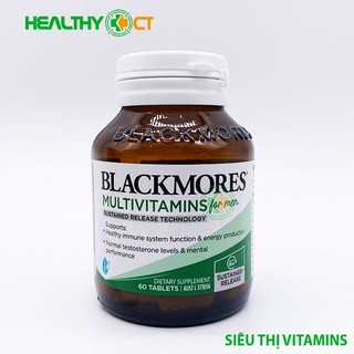 Vitamin tổng hợp cho nam Blackmores Multivitamin For Men Lọ 60 viên
