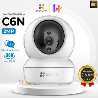 [CHÍNH HÃNG] Camera Wifi Ezviz C6N (CS-CV246) 1080P 2M  - Camera Không Dây, Xoay 360, Đàm Thoại 2 Chiều, Kèm Thẻ Nhớ