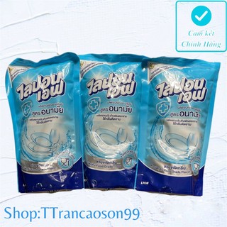 <COMBO 3 TÚI x 550ML> Nước Rửa Bát,Đĩa Không Mùi Lipon Thái Lan Túi 550ml