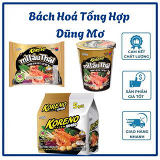 [ COMBO 5 Gói ] Mì KORENO Lẩu Thái Chua Cay Chuẩn Vị Mì Cay 7 Cấp Độ | Bách Hoá Tổng Hợp Dũng Mơ